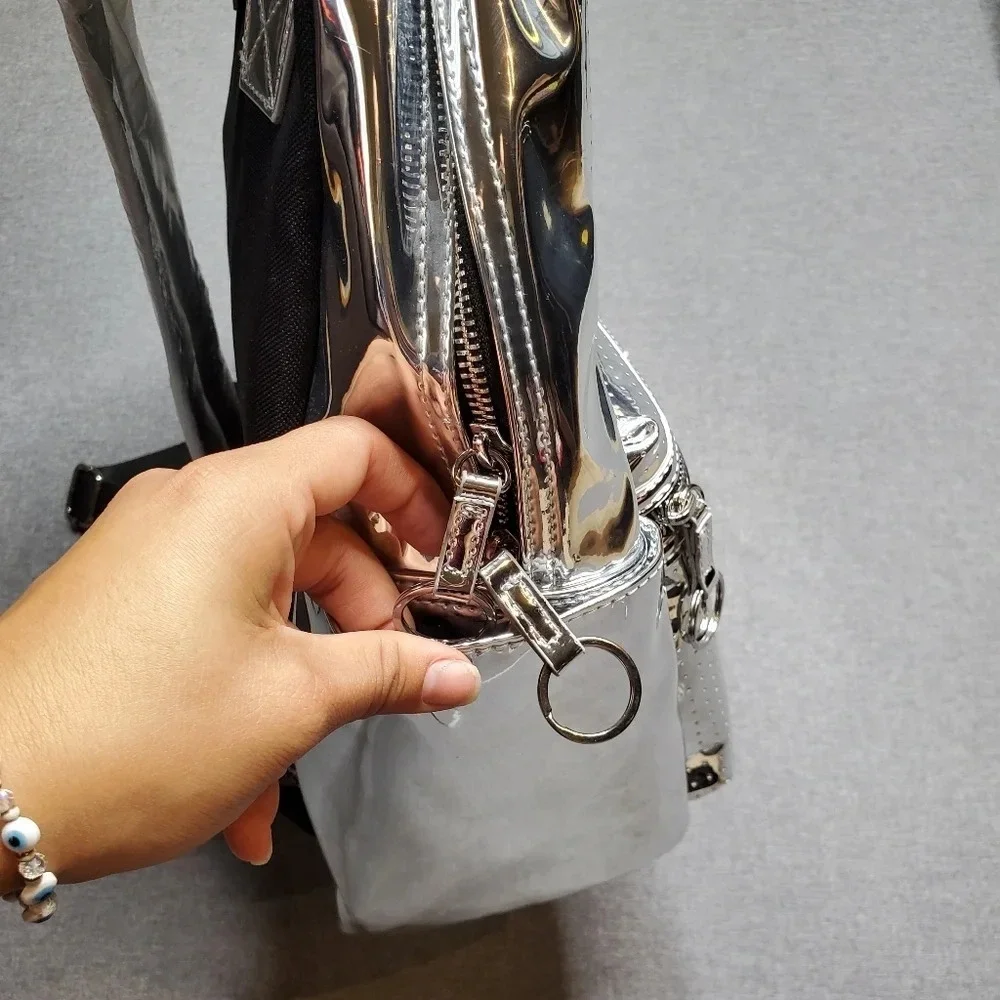 Disney‎ Mickey Mouse Silver Backpack